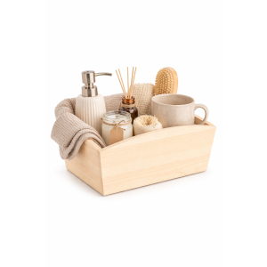 Doniczka drewniana 28x16x12 cm