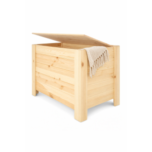 Kufer drewniany 77x40x50 cm