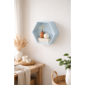 Półka plaster miodu "heksagon"  31x27x13 Pastel blue