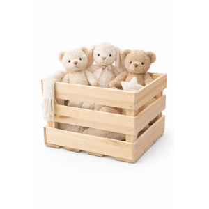 Skrzynka drewniana listewkowa 40x40x29,5 cm