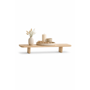 Półka drewniana ścienna 75 cm