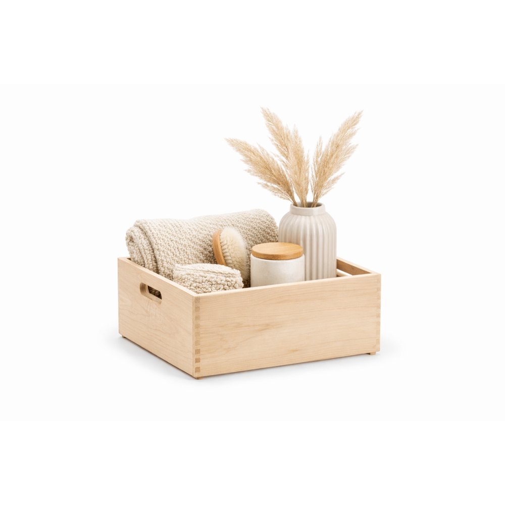 Skrzynka drewniana 40x30x13,5 cm