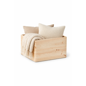 Skrzynka drewniana 40x30x23 cm bez uchwytów