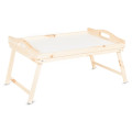 Taca z nogami drewniana 51x32x24 cm Natural wood