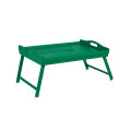 Taca z nogami drewniana 51x32x24 cm Mint green