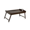 Taca z nogami drewniana 51x32x24 cm Sepia brown
