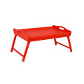 Taca z nogami drewniana 51x32x24 cm Pure red