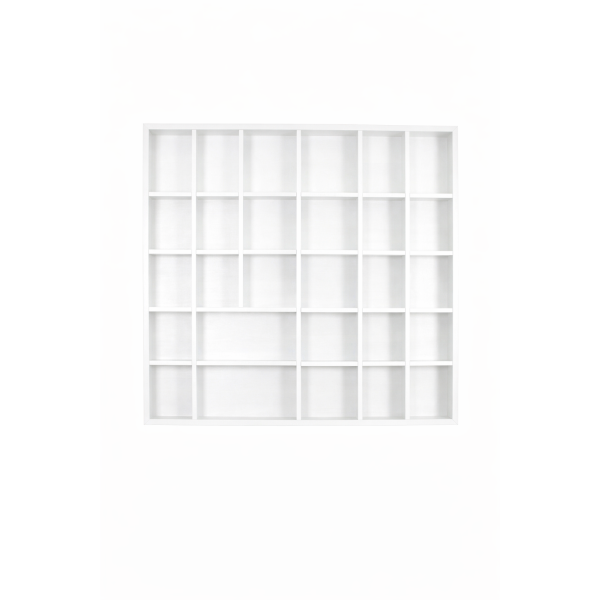 Półka drewniana 45x4x40 cm Biała