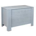 Kufer drewniany 77x40x50 cm Silver grey