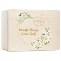 Personalizowane pudełko wspomnień na Pierwszą Komunię Świętą 30x20x13,5 cm nadruk UV