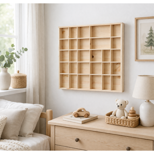 Półka drewniana 45x4x40 cm