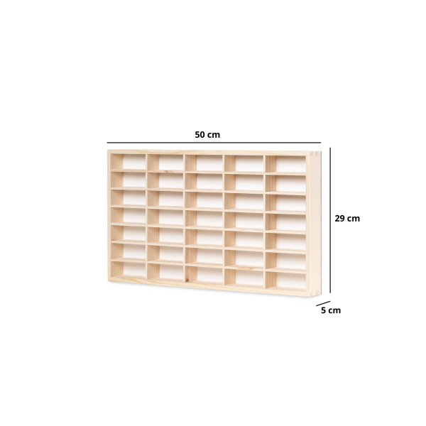 Półka drewniana 50x5x29 cm