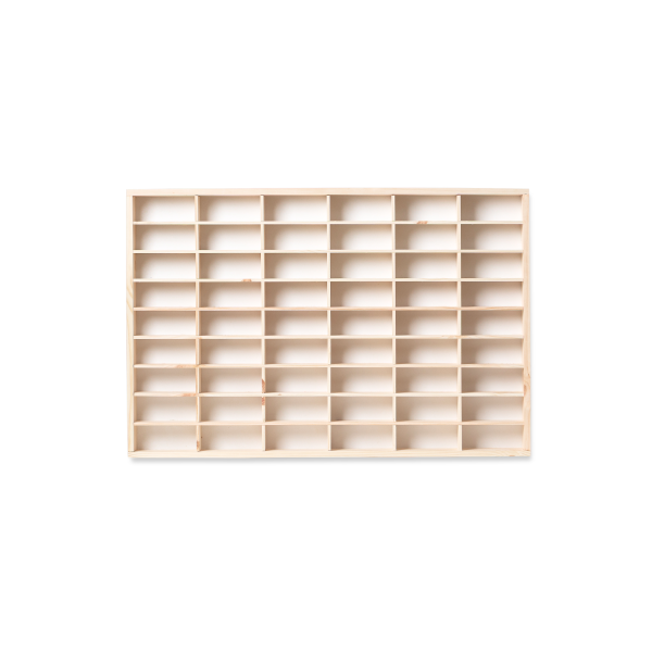 Półka ścienna drewniana 60x5x40 cm