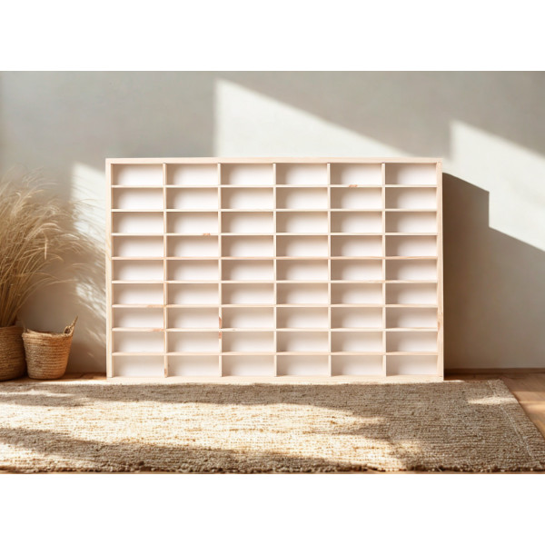 Półka ścienna drewniana 60x5x40 cm