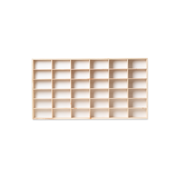 Półka ścienna drewniana 80x5x42 cm