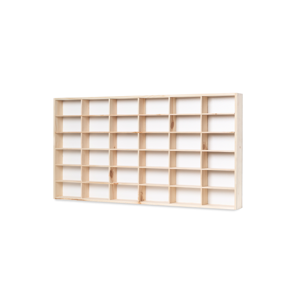 Półka ścienna drewniana 80x5x42 cm