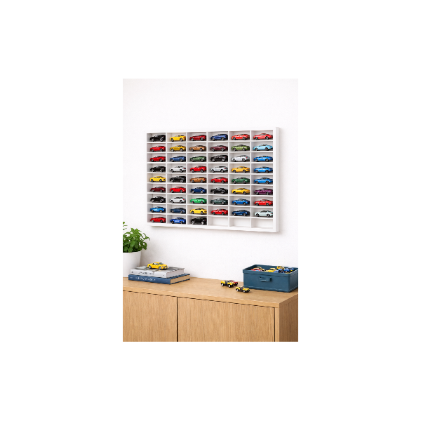 Półka ścienna drewniana 60x5x40 cm