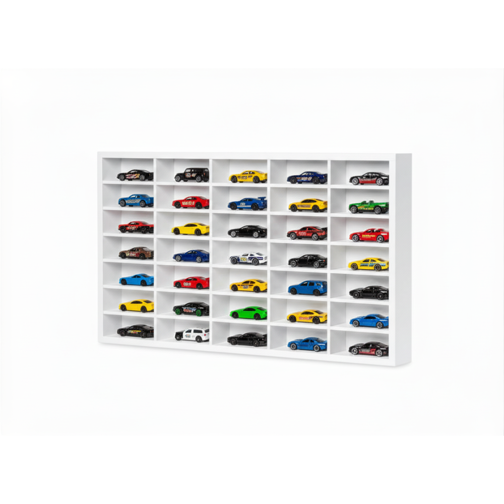 Półka drewniana 50x5x29 cm biała