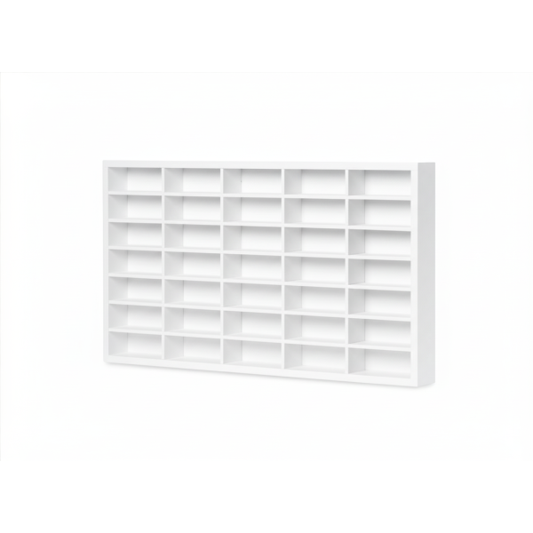 Półka drewniana 50x5x29 cm biała