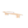 Pólka drewniana ścienna 75 cm Natural wood