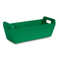 Doniczka drewniana 35x14,5x13 cm Mint green