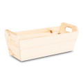 Doniczka drewniana 35x14,5x13 cm Natural wood