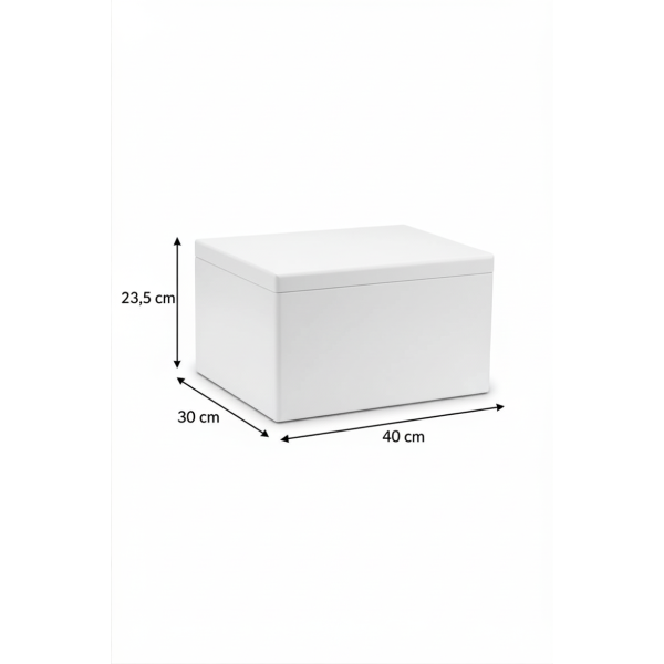 Personalizowane pudełko wspomnień na Pierwszą Komunię Świętą nadruk UV