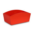 Doniczka drewniana 24x13x10,5cm Pure red
