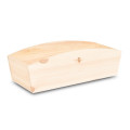 Doniczka drewniana 34x13x10cm Natural wood