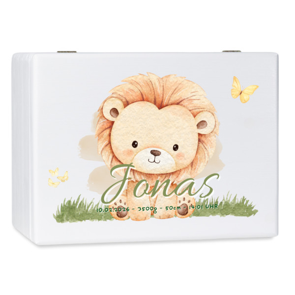 Personalizowane pudełko wspomnień dla dziecka 40x30x23 cm – nadruk UV