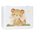 Personalizowane pudełko wspomnień dla dziecka 40x30x23 cm – nadruk UV