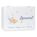 Personalizowane pudełko wspomnień dla dziecka 40x30x23 cm – nadruk UV