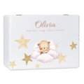 Personalizowane pudełko wspomnień dla dziecka 40x30x23 cm – nadruk UV