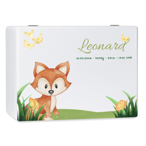 Personalizowane pudełko wspomnień dla dziecka 60x40x23 cm – nadruk UV