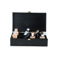 Herbaciarka drewniana 28x16x8,5 cm  Black