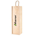 Personalizowana skrzynka drewniana na wino z nadrukiem UV 10x11x35cm