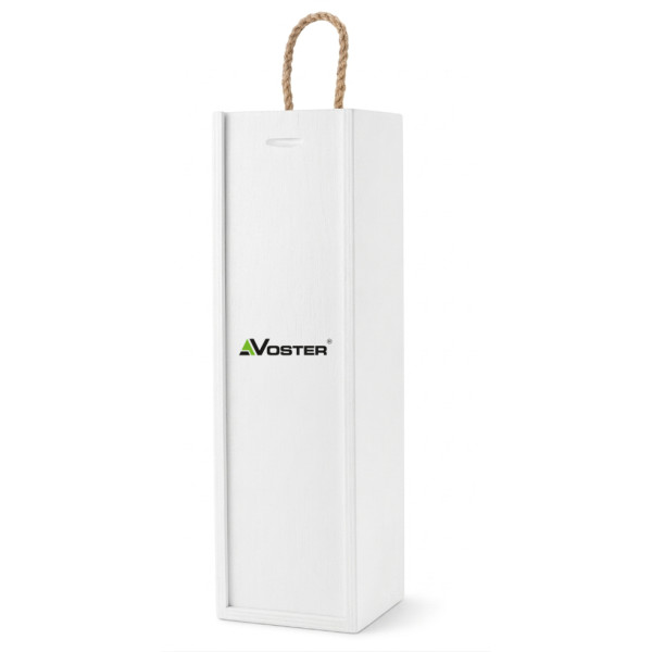 Personalizowana skrzynka drewniana na wino z nadrukiem UV 10x11x35cm