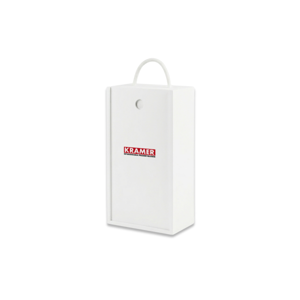 Personalizowana skrzynka drewniana na wino z nadrukiem UV 10x11x35 cm