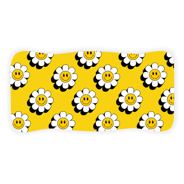 Stołek drewniany z nadrukiem UV