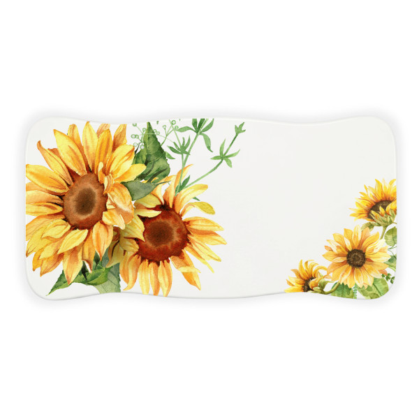 Stołek drewniany z nadrukiem UV