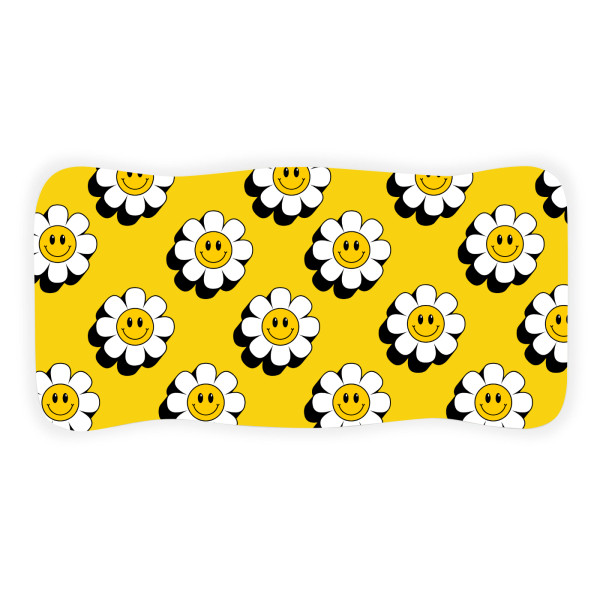 Stołek drewniany z nadrukiem UV