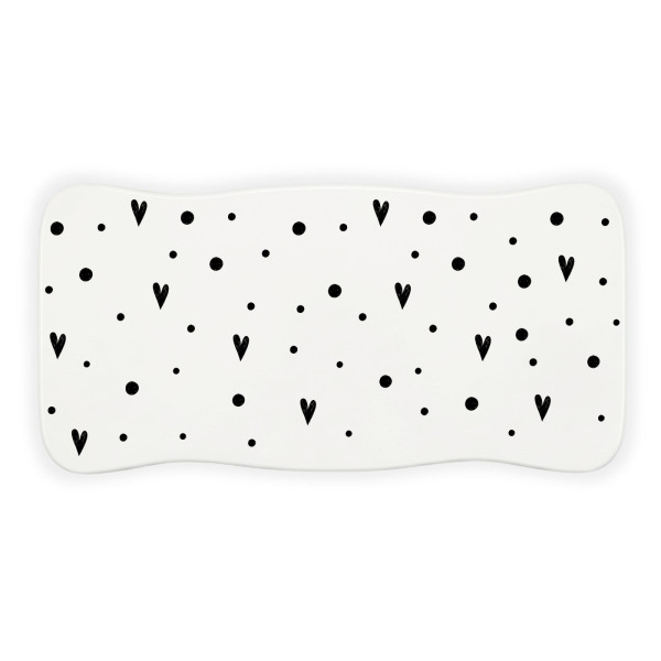 Stołek drewniany z nadrukiem UV