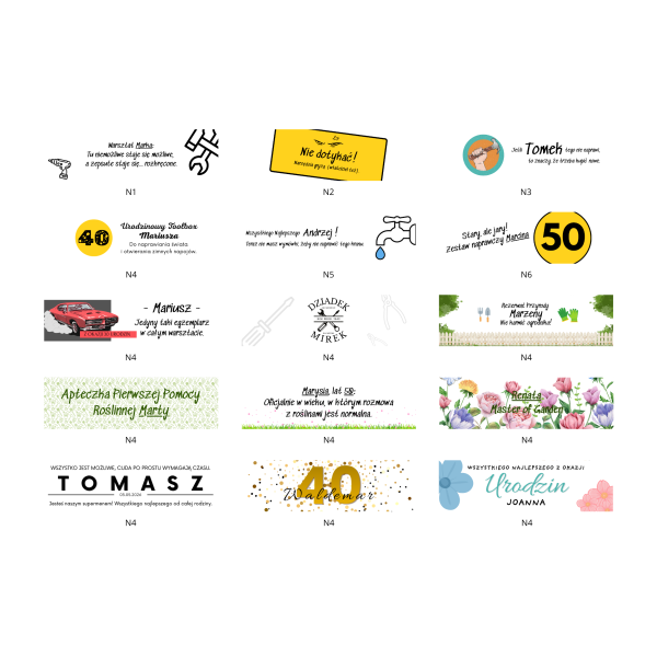 Drewniane nosidełko na narzędzia 34x18x20,5 cm – narzędziownik