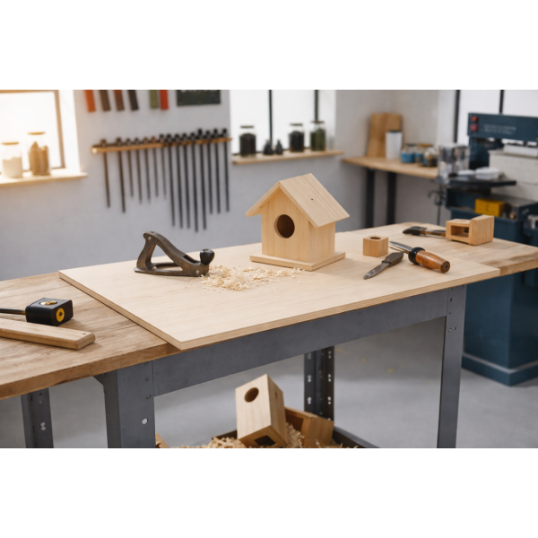 Płyta klejona sosnowa 80x40x1,5 cm