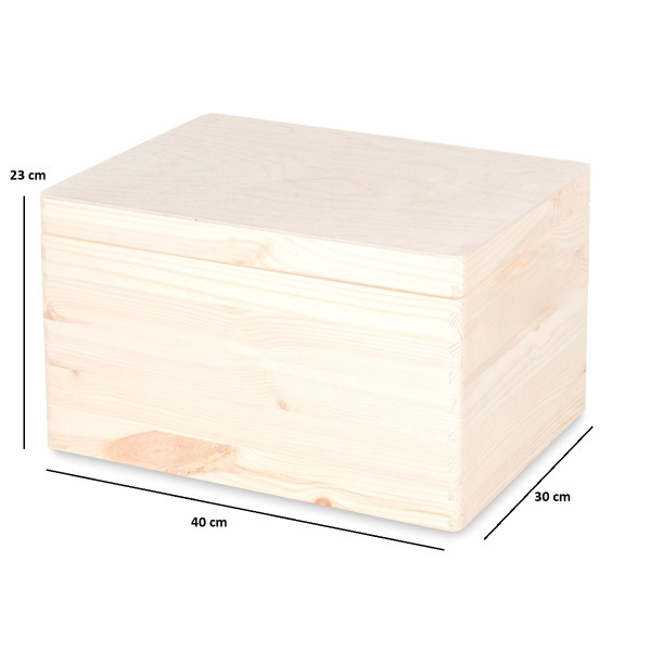 Skrzynka ślubna personalizowana pudełko na koperty imiona data elegancka skrzynia na pamiątki 40x30x23,5