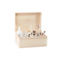 Skrzynka drewniana z deklem 25x16x11,5 cm Natural wood