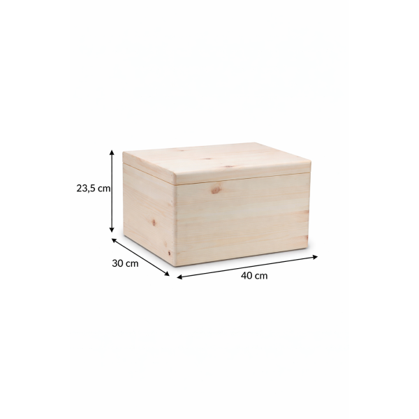 Skrzynka ślubna personalizowana pudełko na koperty imiona data elegancka skrzynia na pamiątki 40x30x23,5