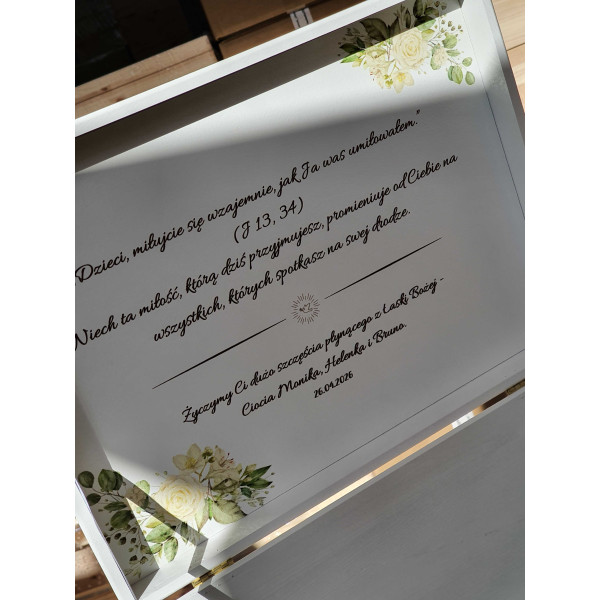 Personalizowana płyta MDF z nadrukiem UV