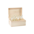 Skrzynka drewniana z deklem 33x25x15,5 cm Natural wood