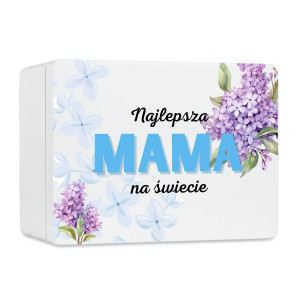 Pudełko na Dzień Matki Personalizowane Drewniane Pudełko Prezent dla Mamy z Nadrukiem UV